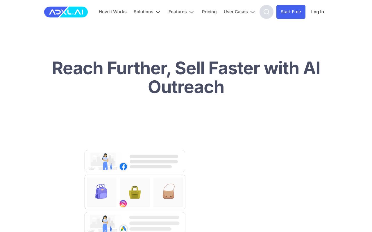 ADXL — website screenshot