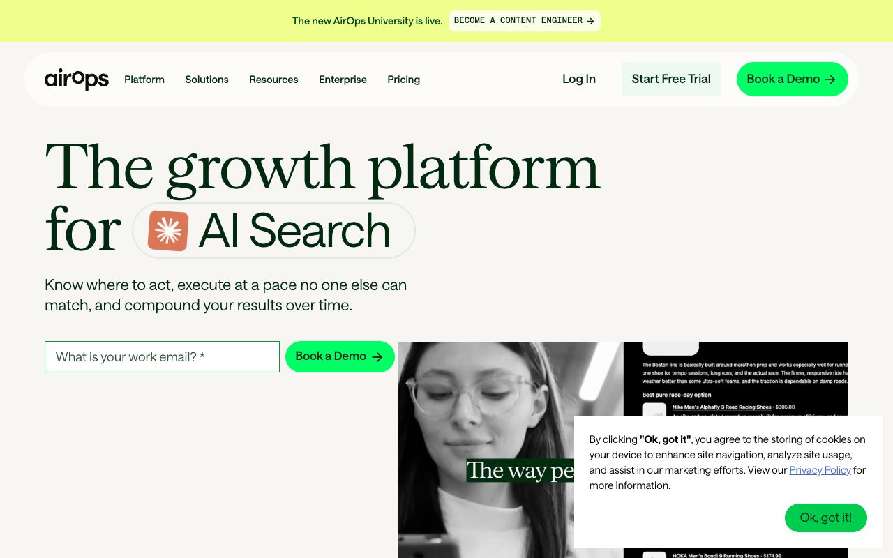 AirOps — website screenshot