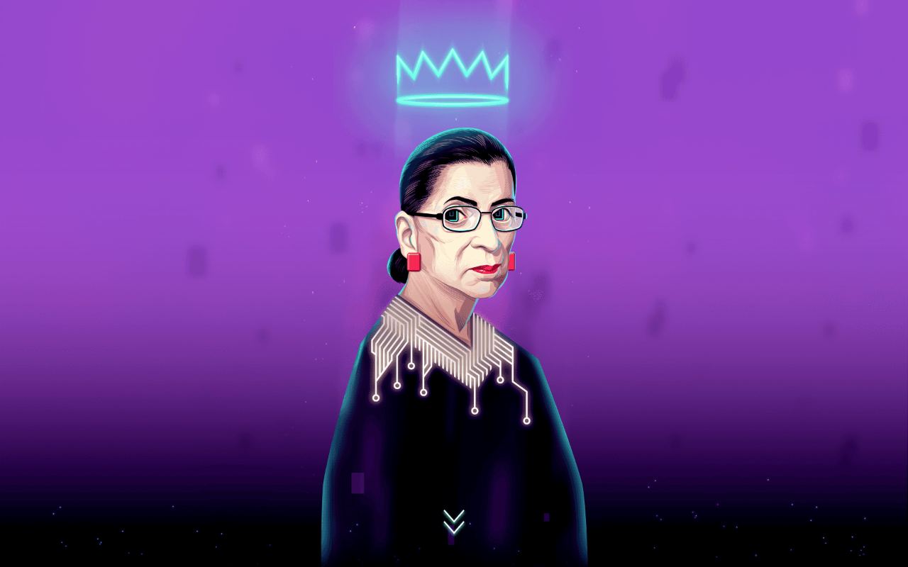 Ask RBG — website screenshot