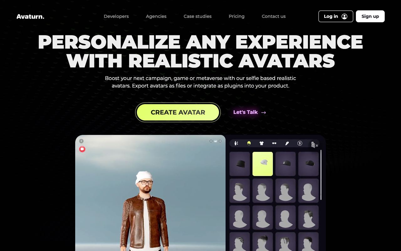 Avaturn — website screenshot