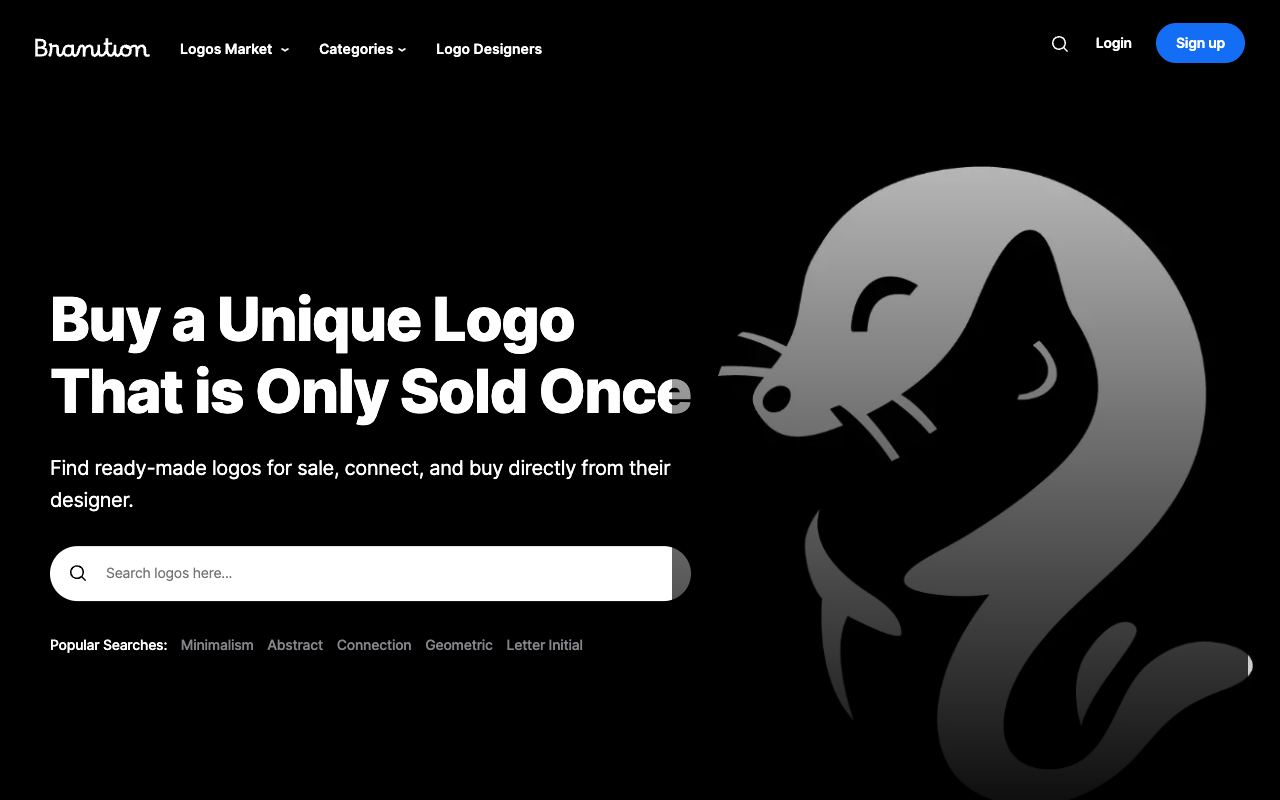 Branition — website screenshot