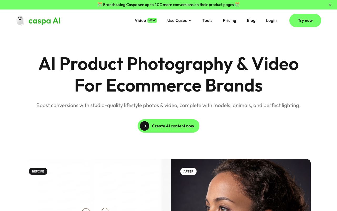 Caspa AI — website screenshot