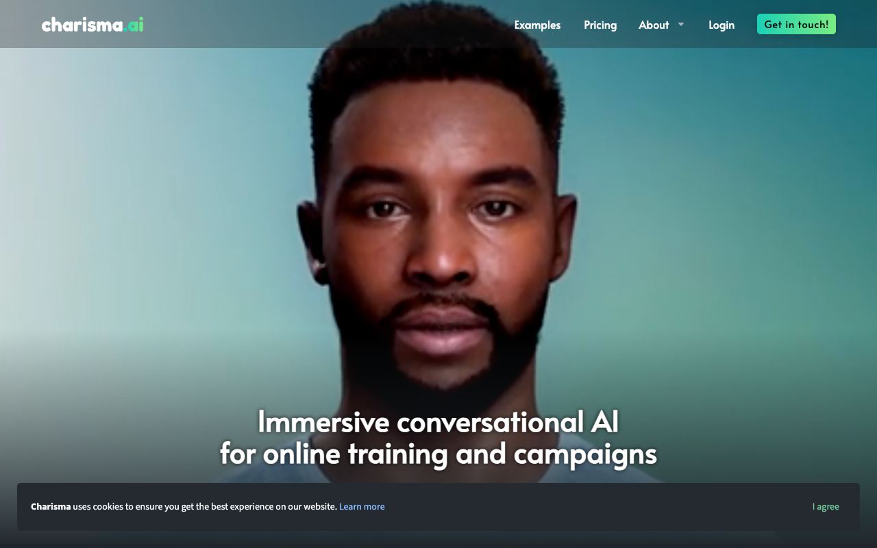 Charisma.ai — website screenshot