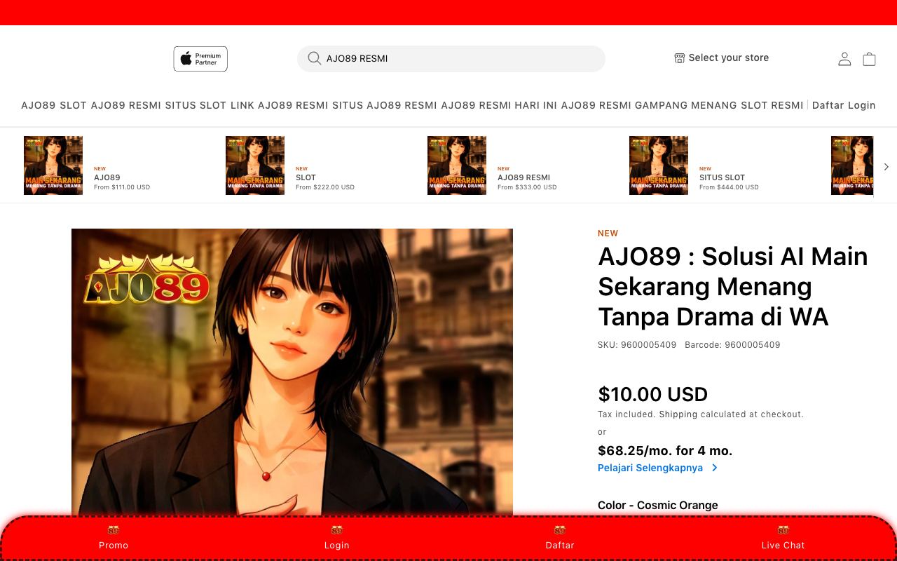 Chat Bling — website screenshot