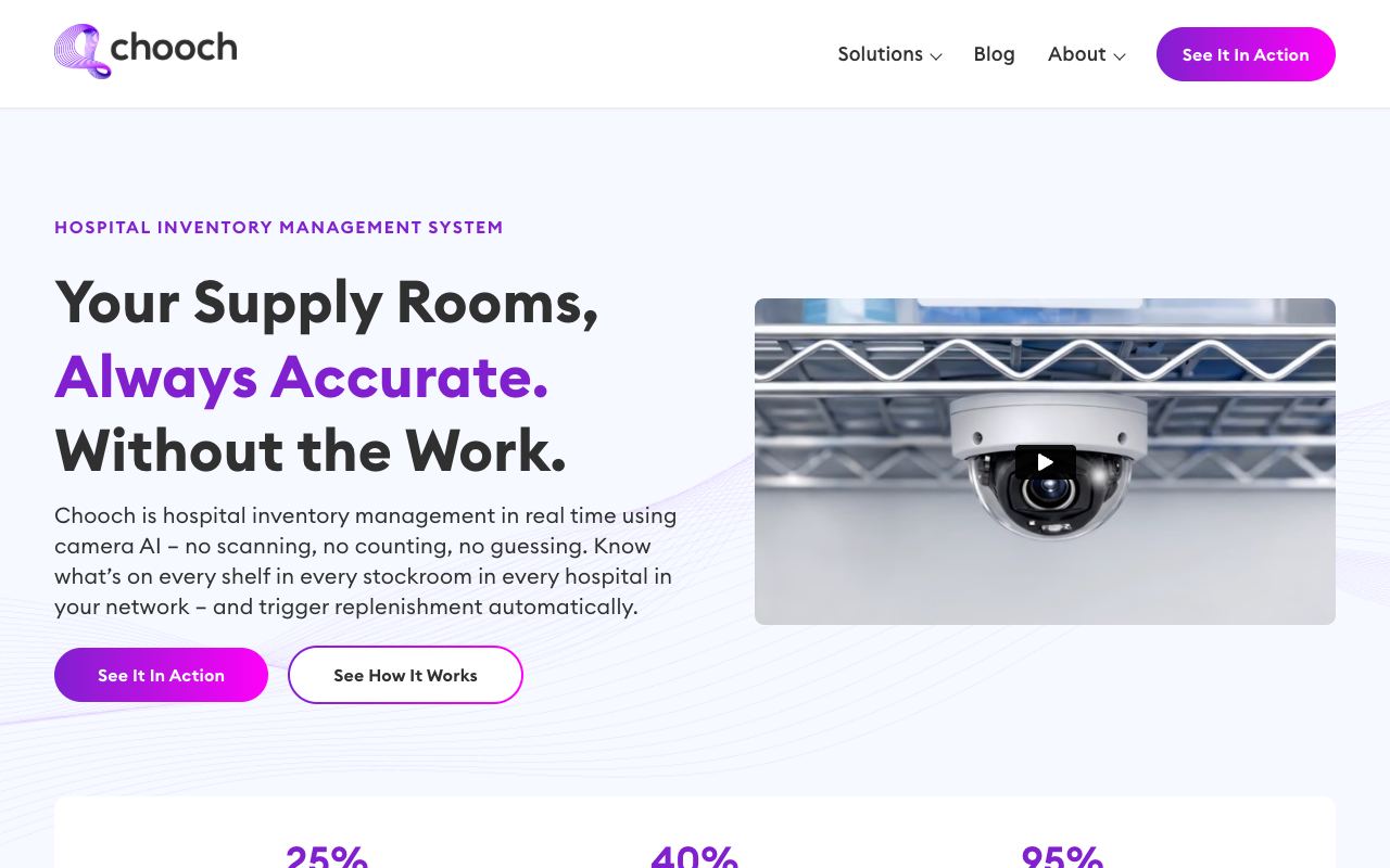 Chooch — website screenshot