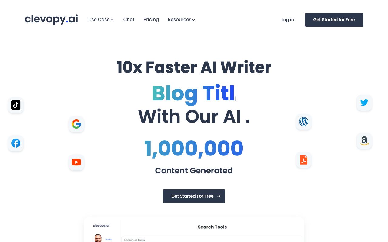 Clevopy — website screenshot