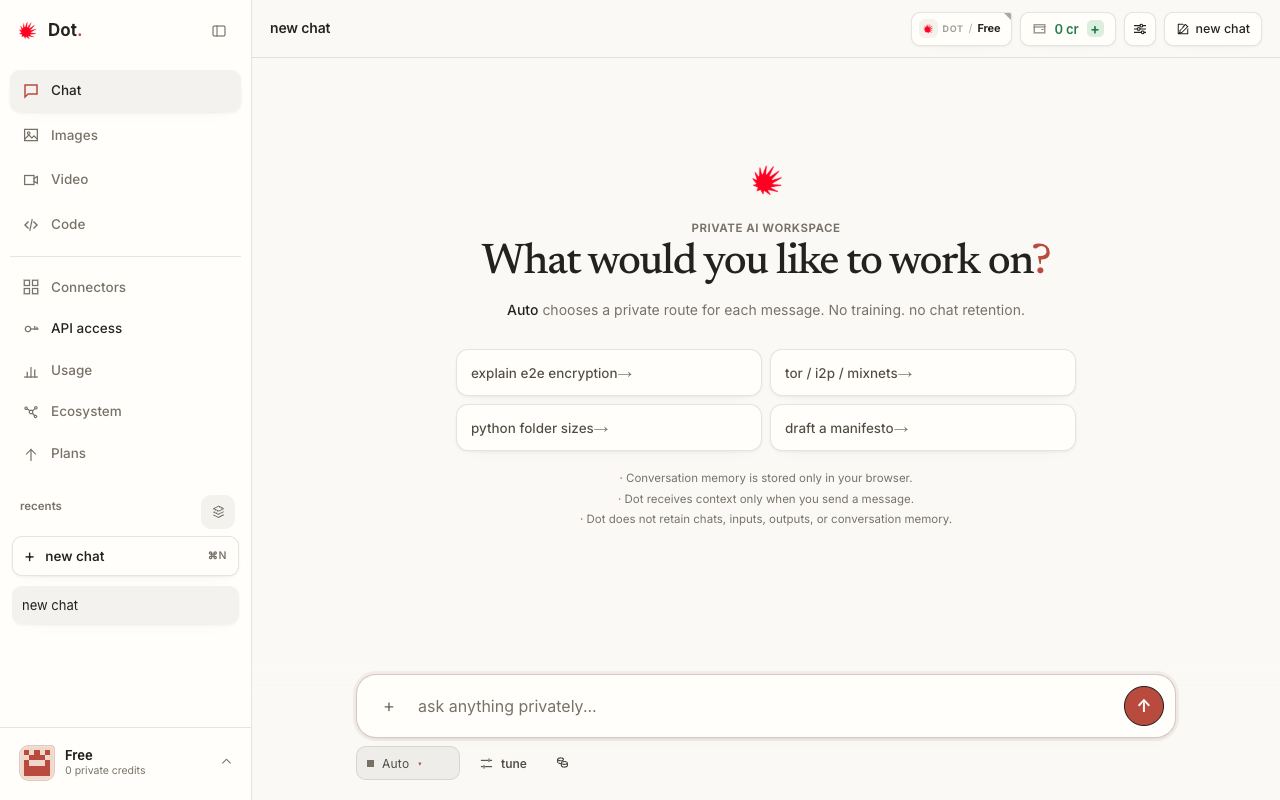Dot Loom — website screenshot