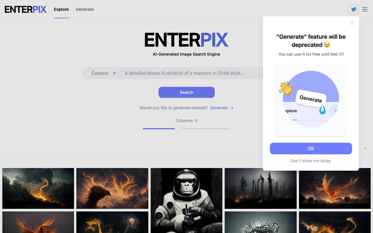 Enterpix — website screenshot