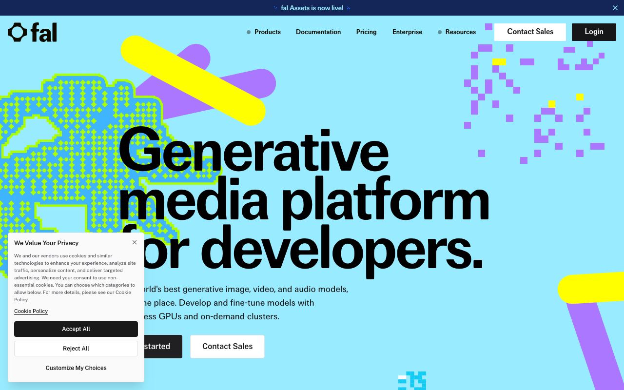 Fal.ai — website screenshot