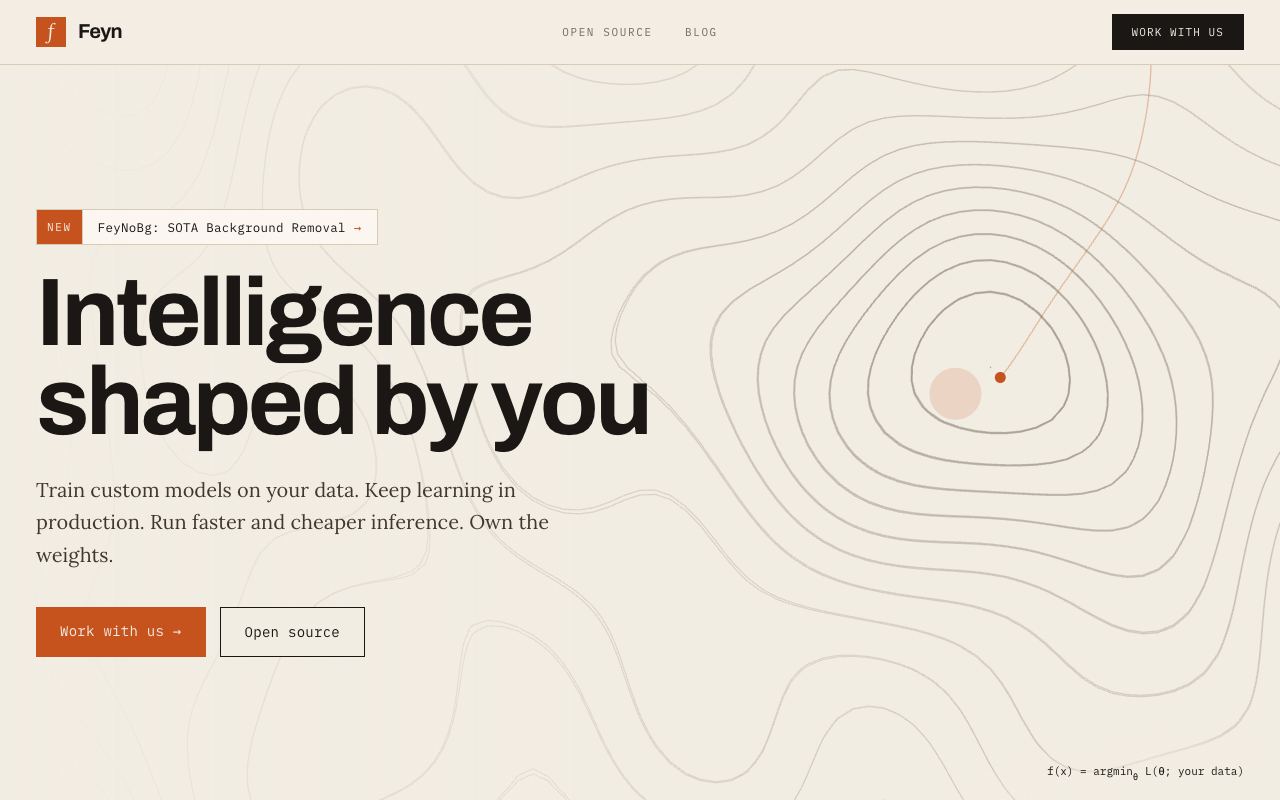 FeyNoBg — website screenshot