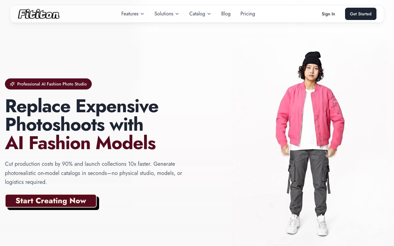 Fit It On — website screenshot