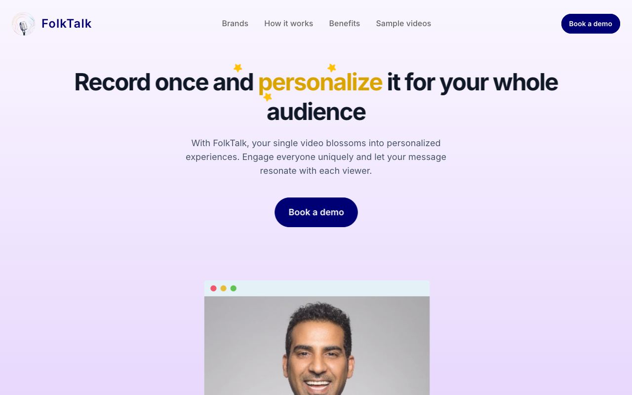 Folktalk — website screenshot