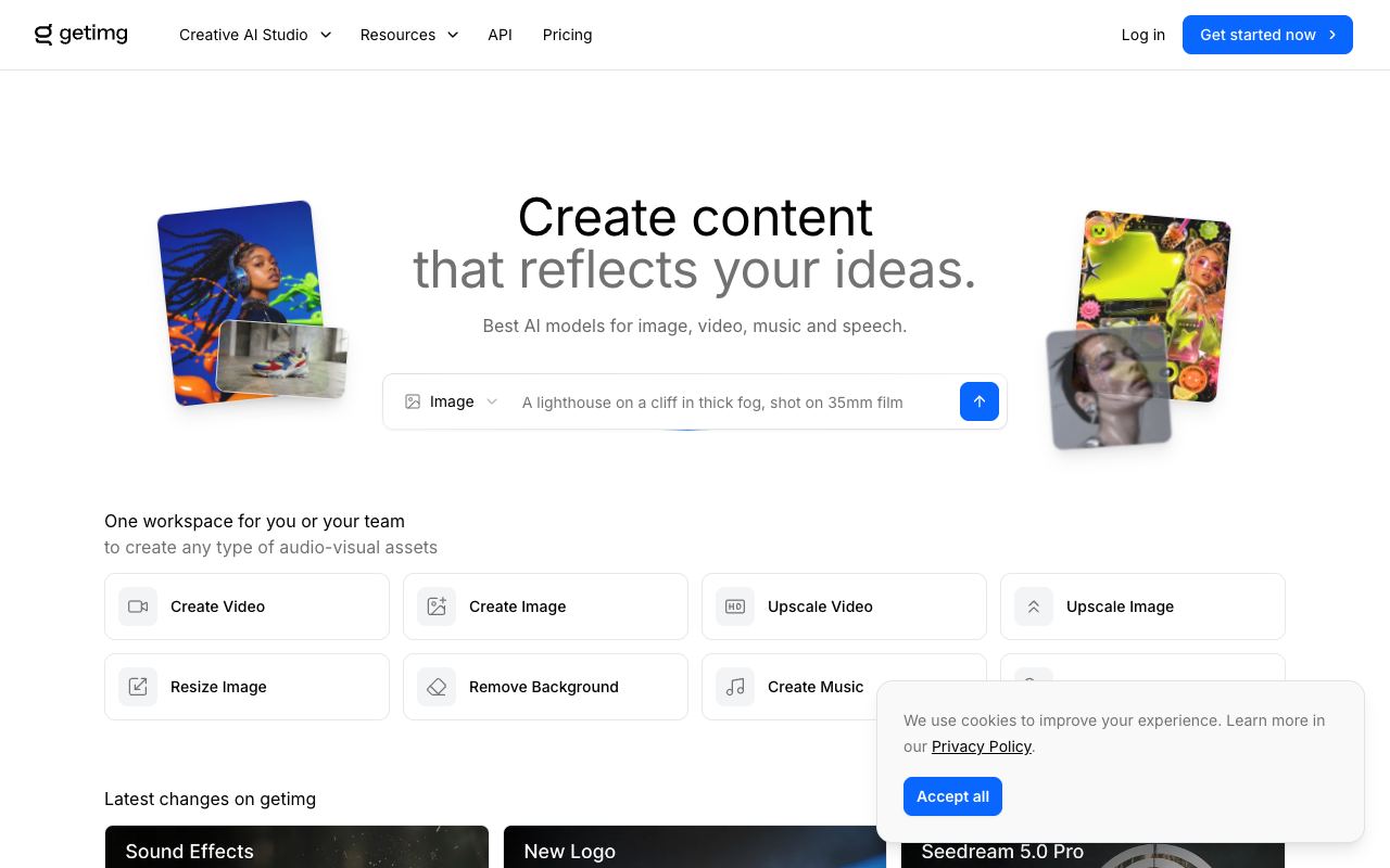 getimg.ai — website screenshot