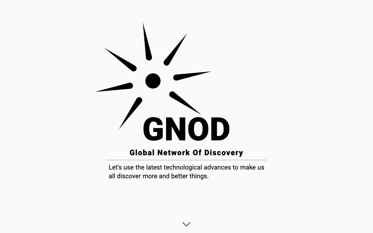 Gnod — website screenshot