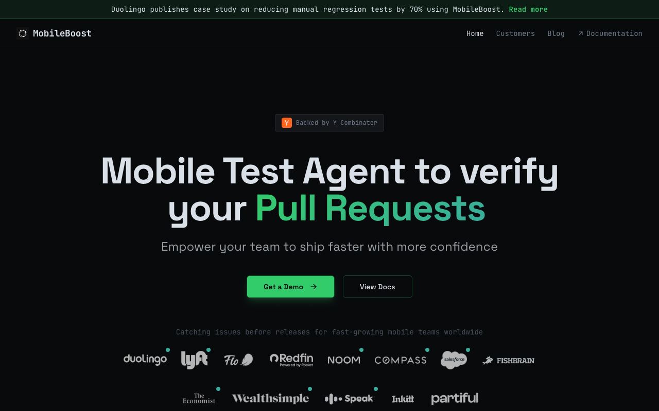 GPT Driver — website screenshot