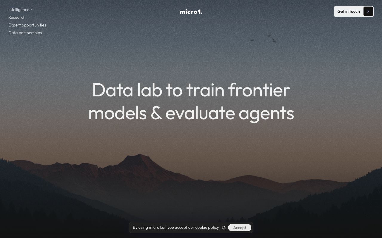 Cortex — site ekran görüntüsü