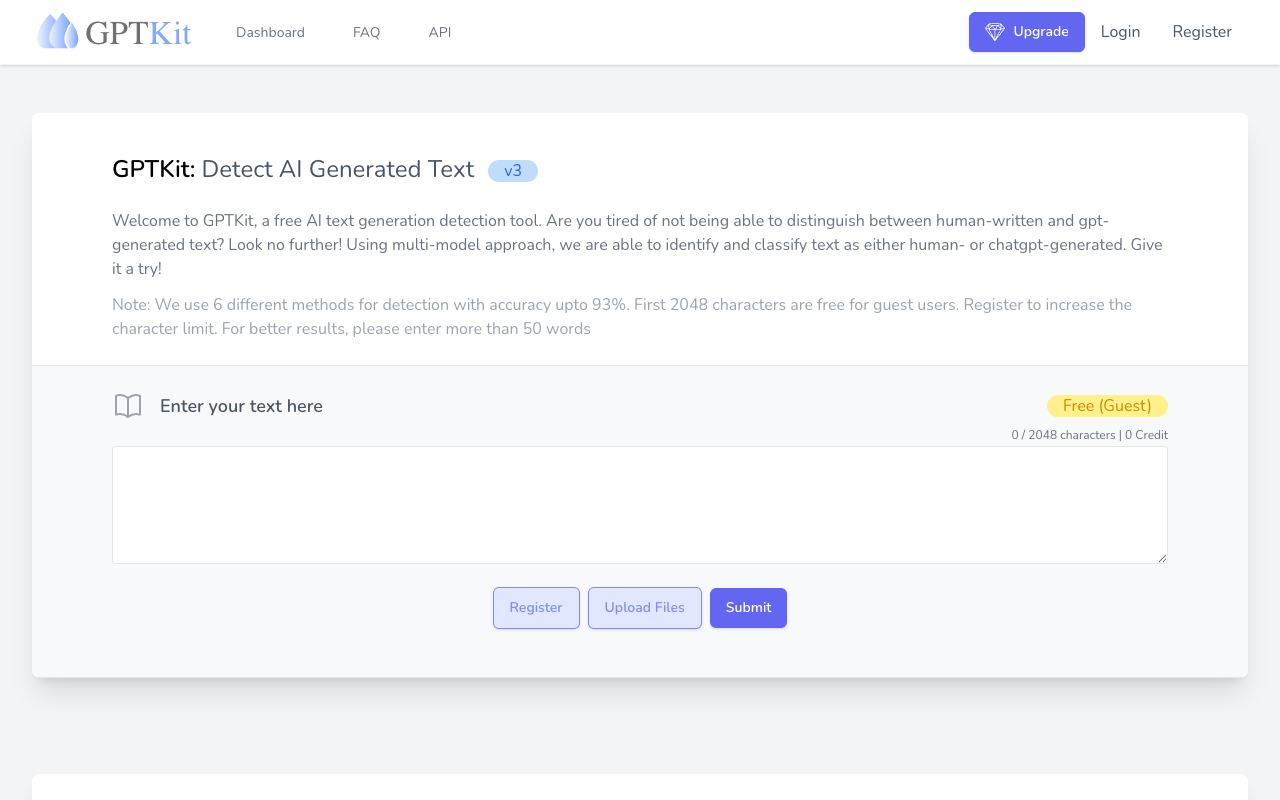 GPTKit — website screenshot