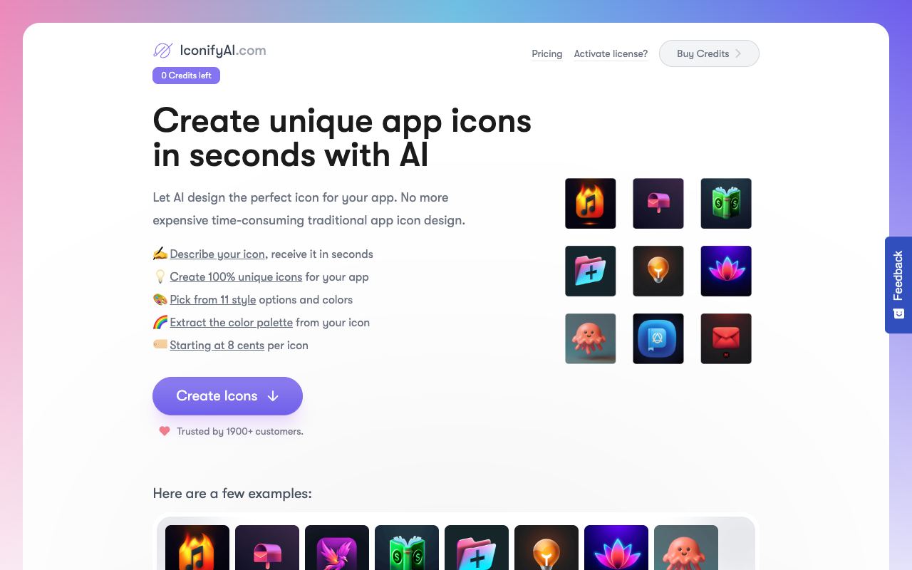 IconifyAI — website screenshot
