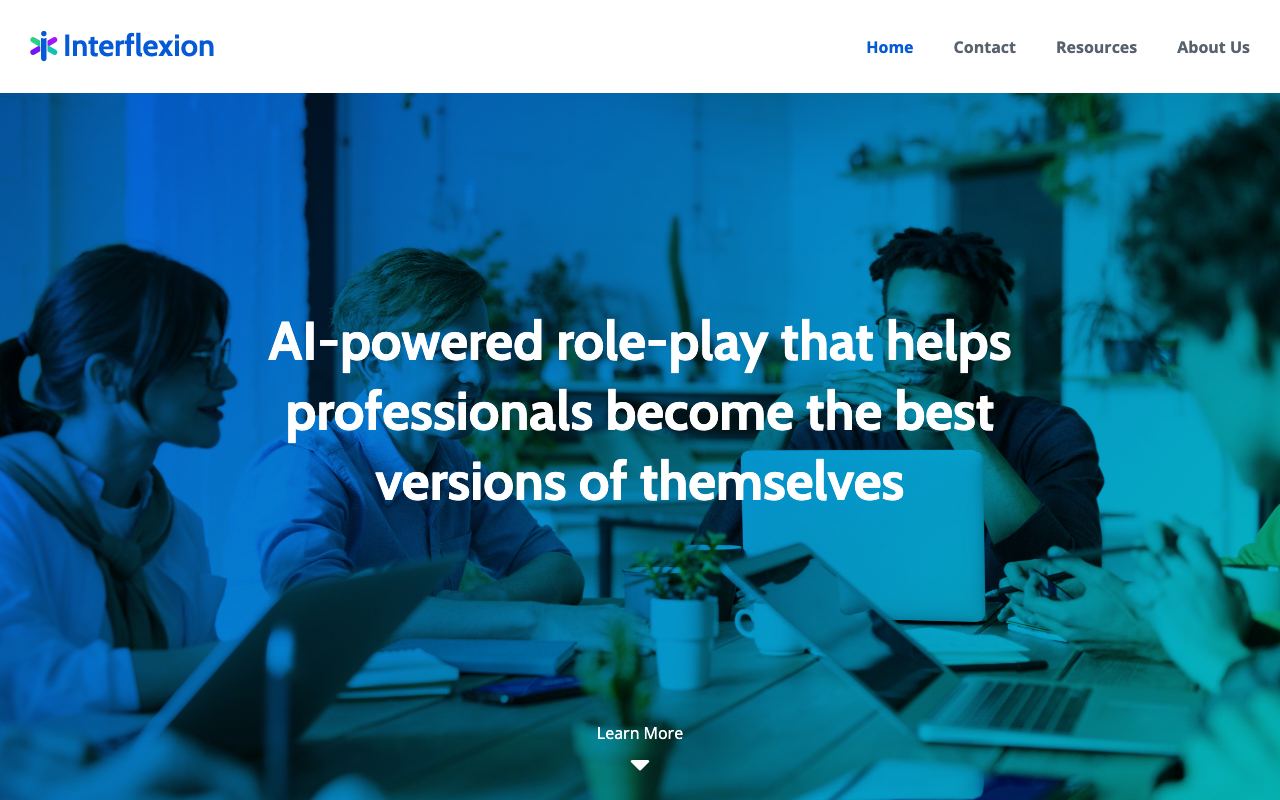 Interflexion — website screenshot