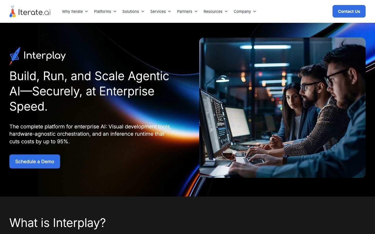 Interplay — website screenshot