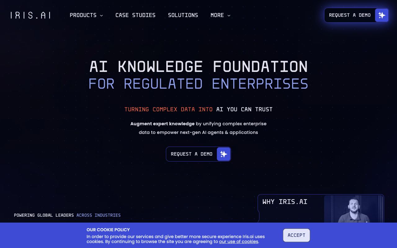 Iris.ai — website screenshot