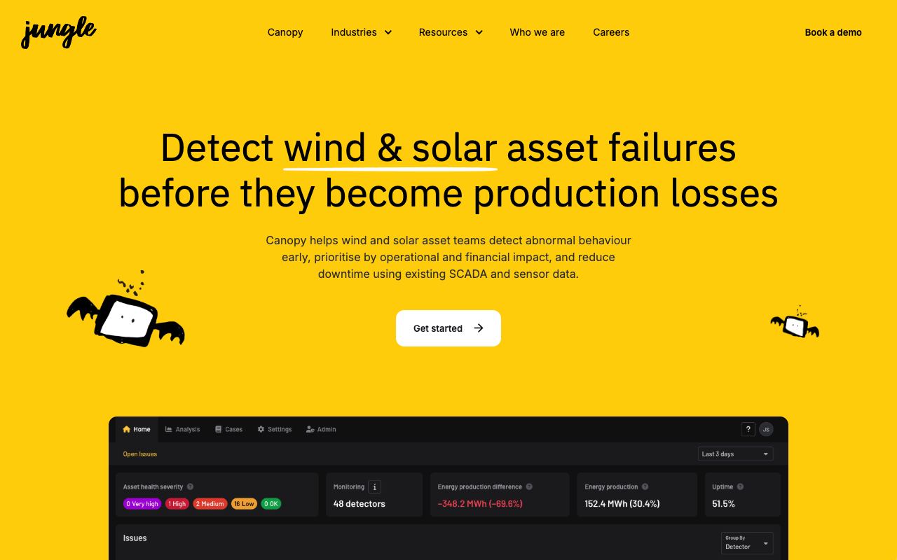 Canopy — website screenshot