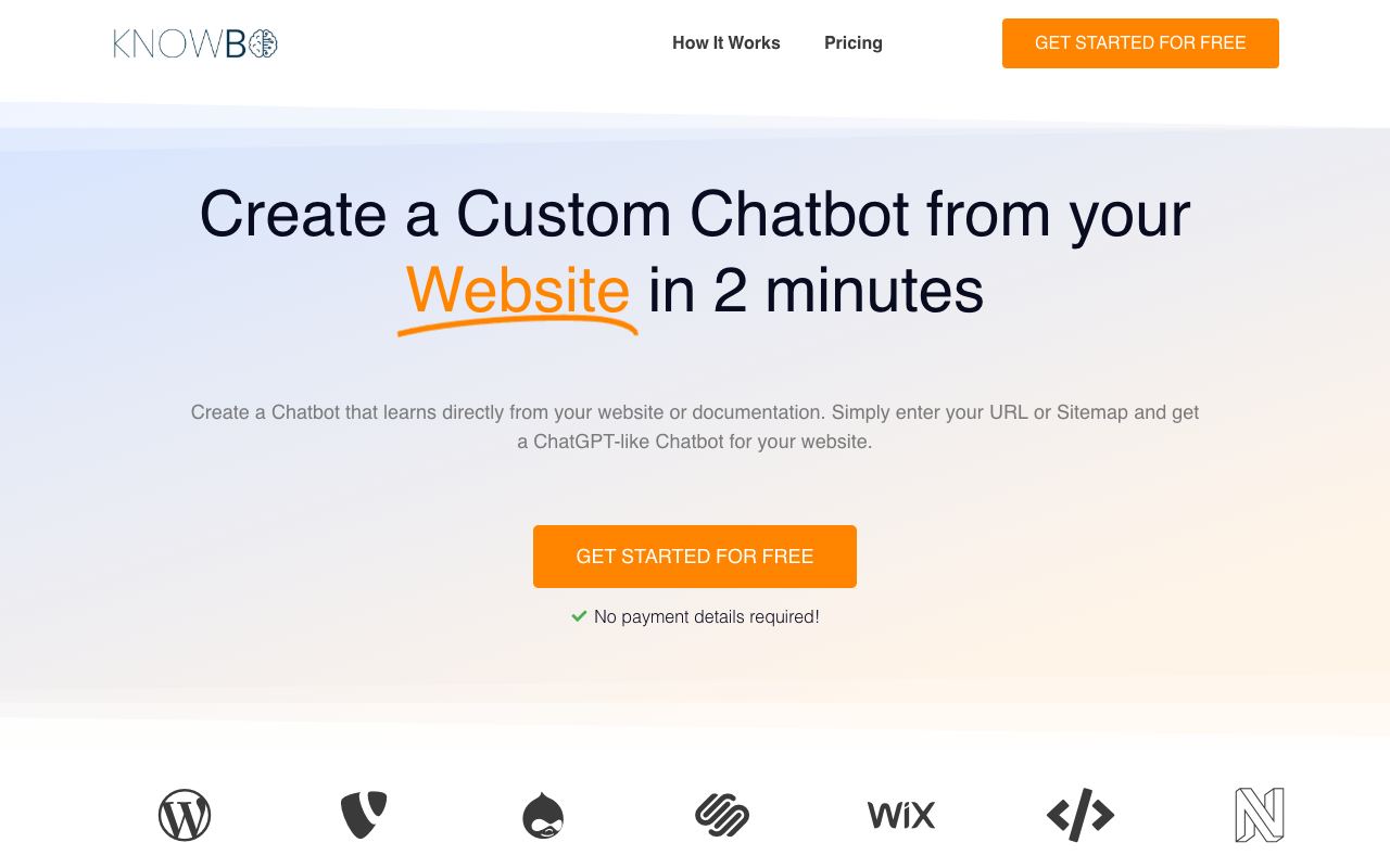 Knowbo — website screenshot