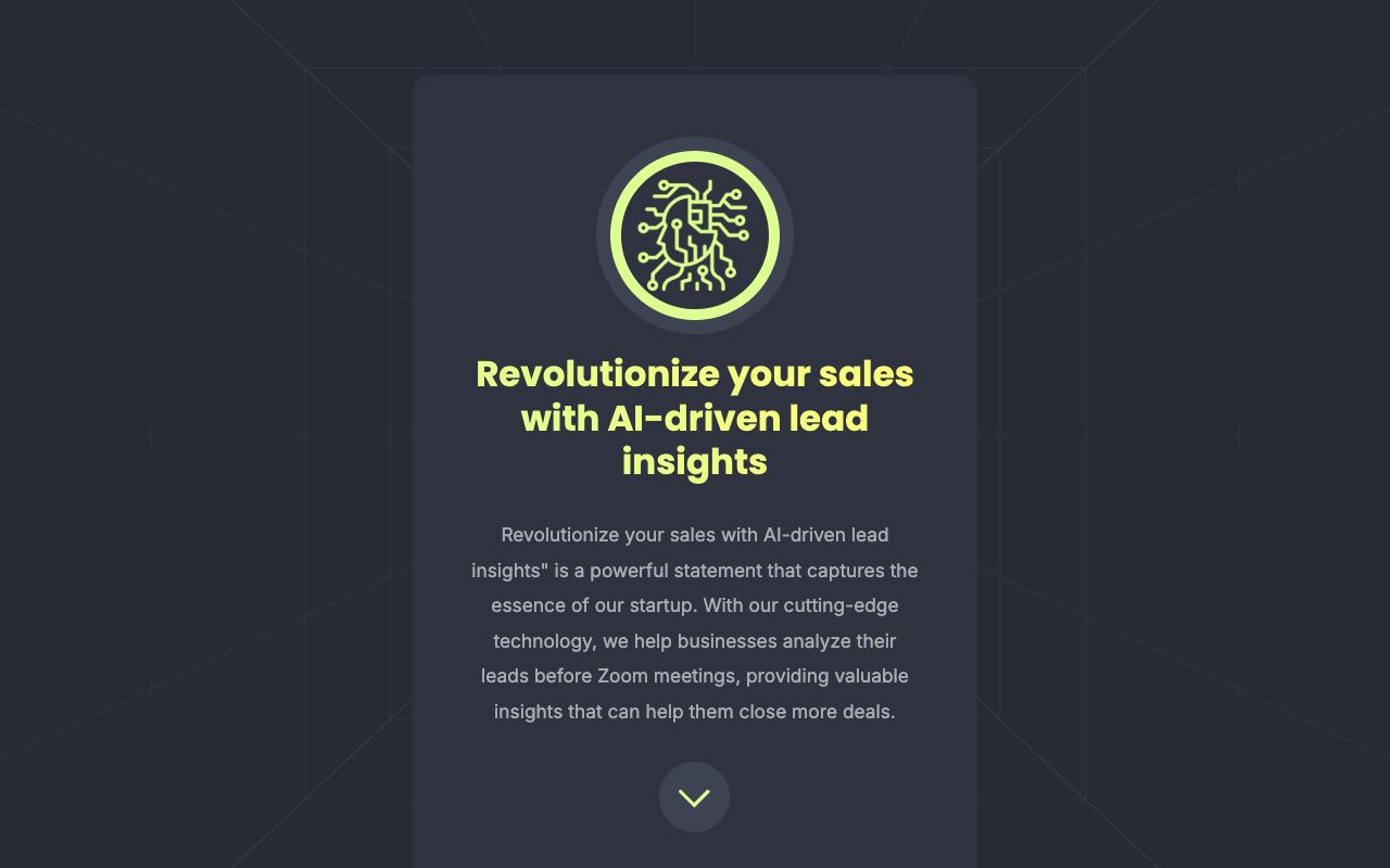 AILEADS — site ekran görüntüsü