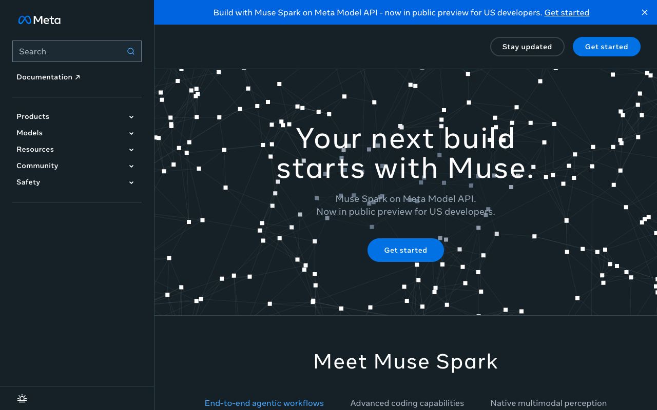 Llama — website screenshot