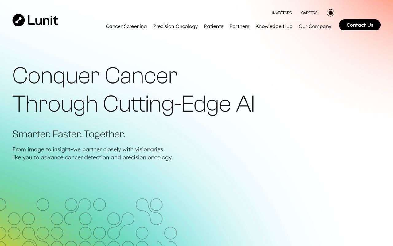 Lunit — website screenshot