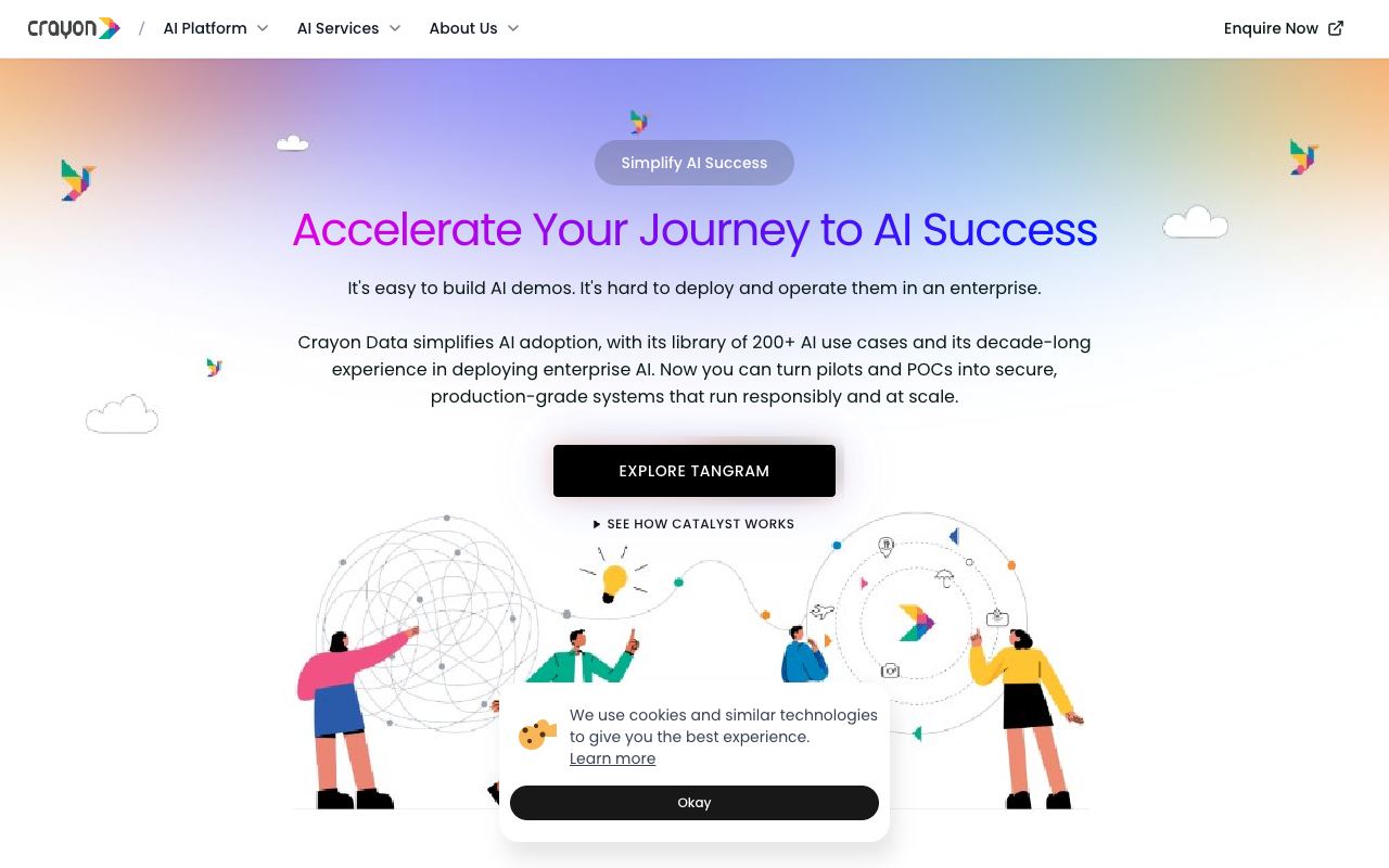 Crayon Data — website screenshot