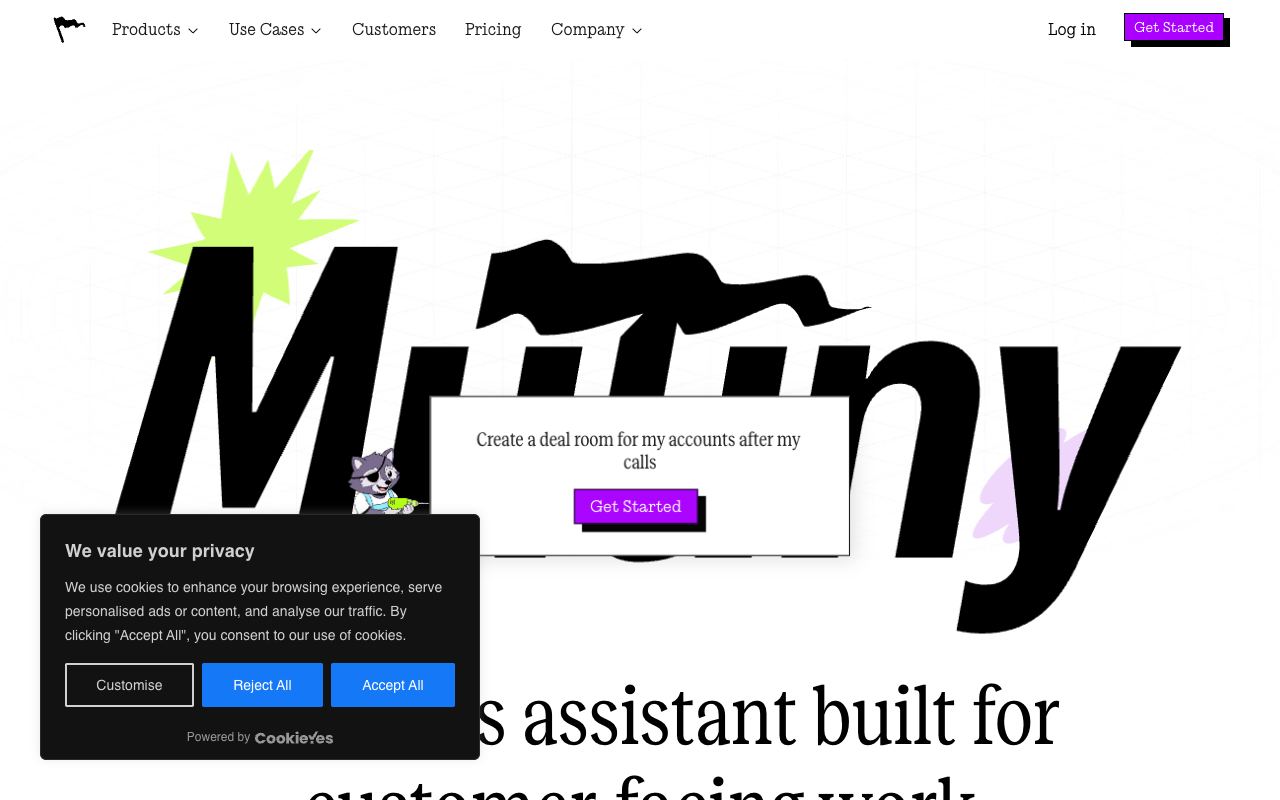 Mutiny — website screenshot