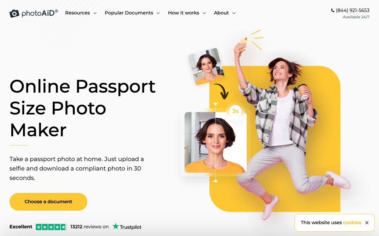 PhotoAiD — website screenshot
