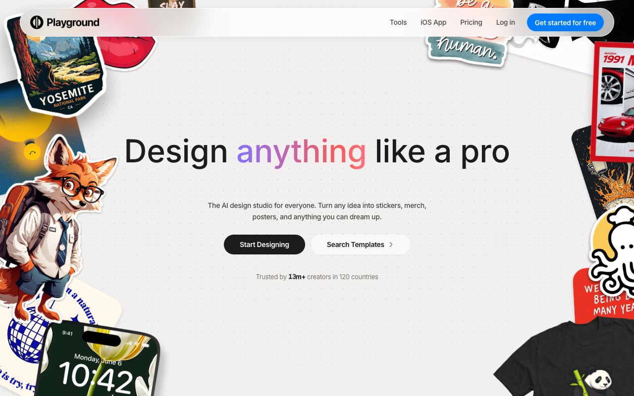 Playground AI — website screenshot