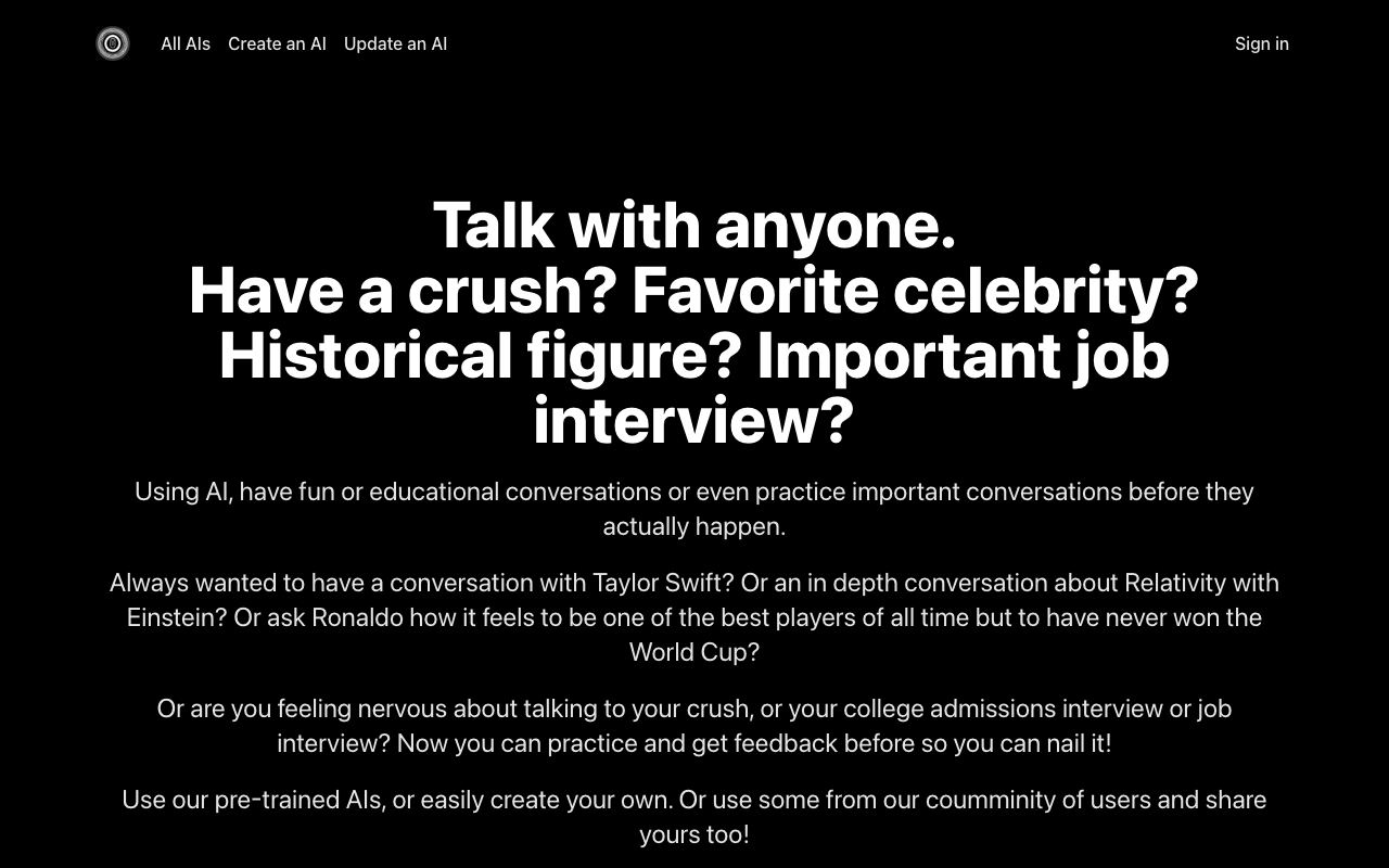 PracticeTalking — website screenshot