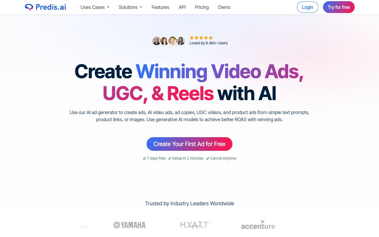 Predis — website screenshot
