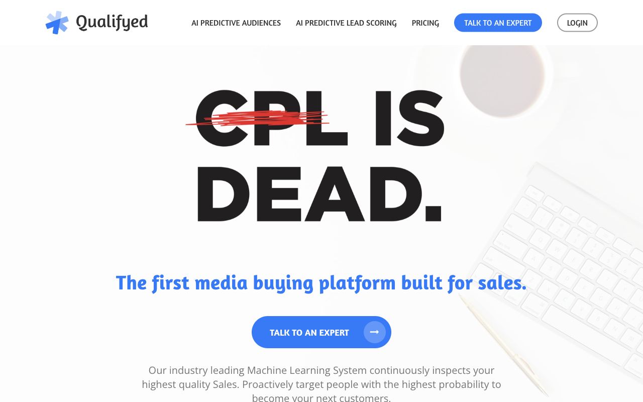 Qualifyed — website screenshot