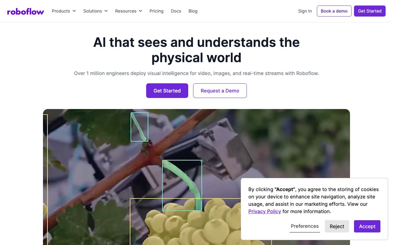 Roboflow — website screenshot