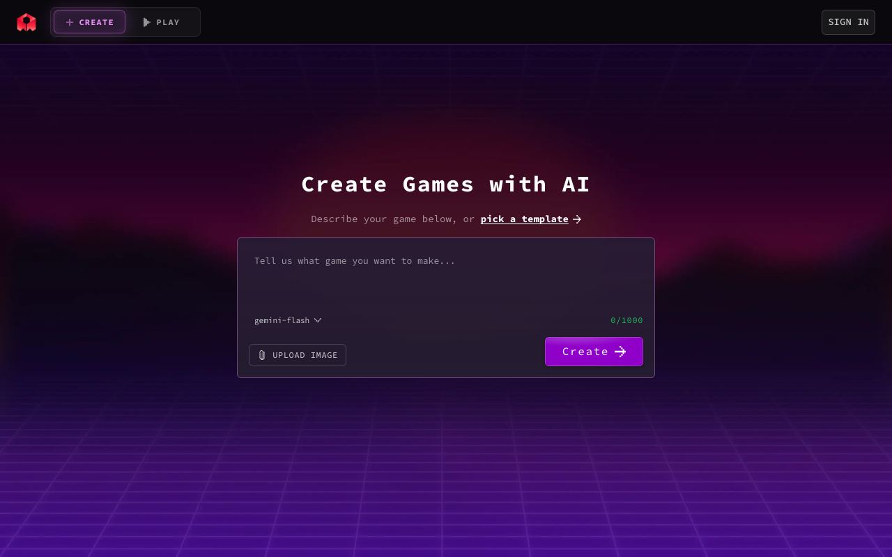 Rosebud — website screenshot