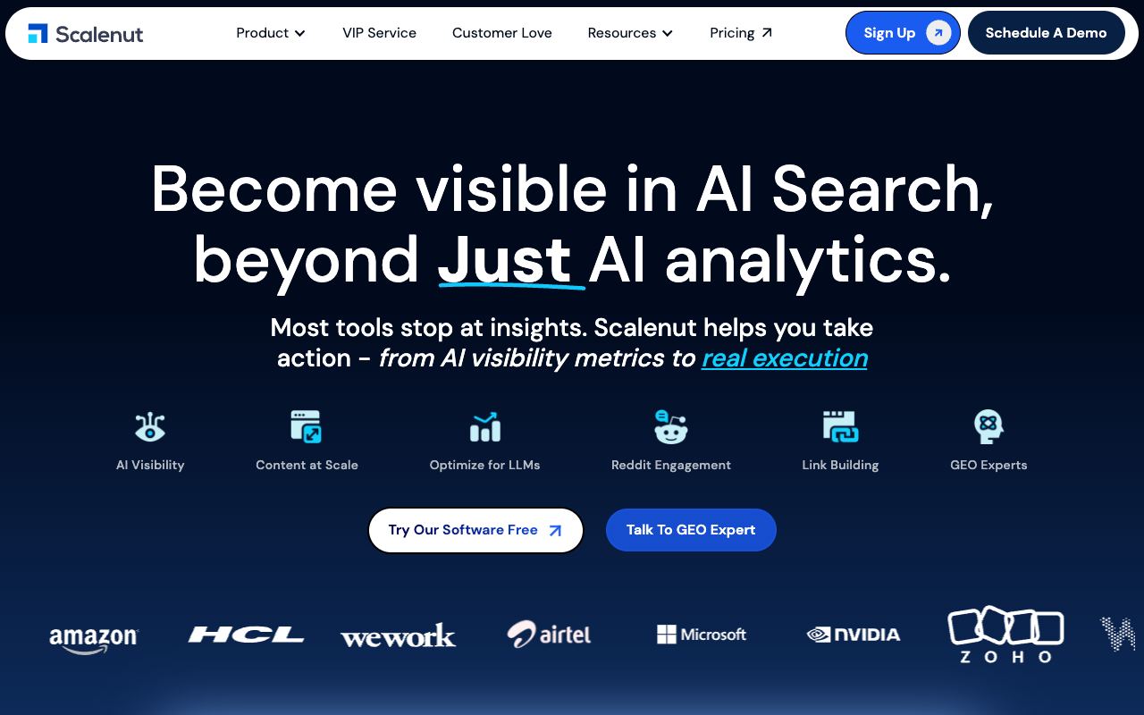 Scalenut — website screenshot