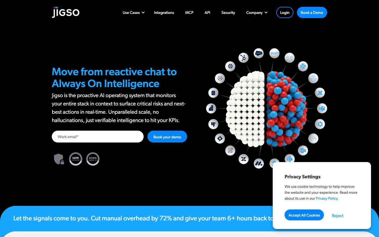 Jigso — website screenshot