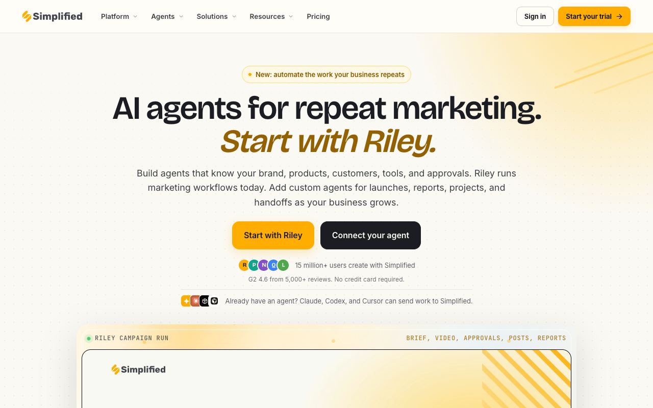 Simplified — website screenshot