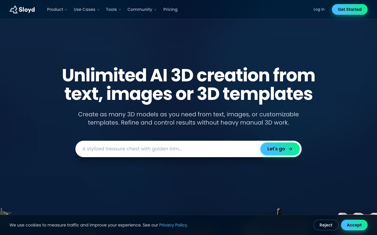 Sloyd — website screenshot
