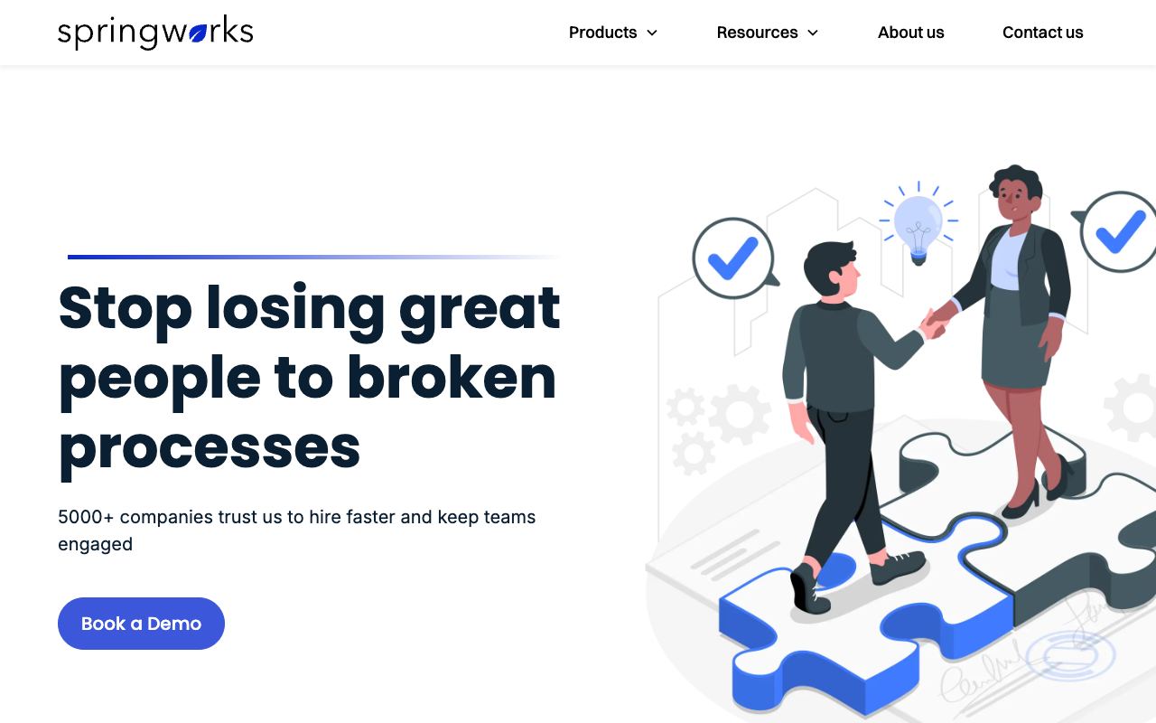 Springworks — website screenshot