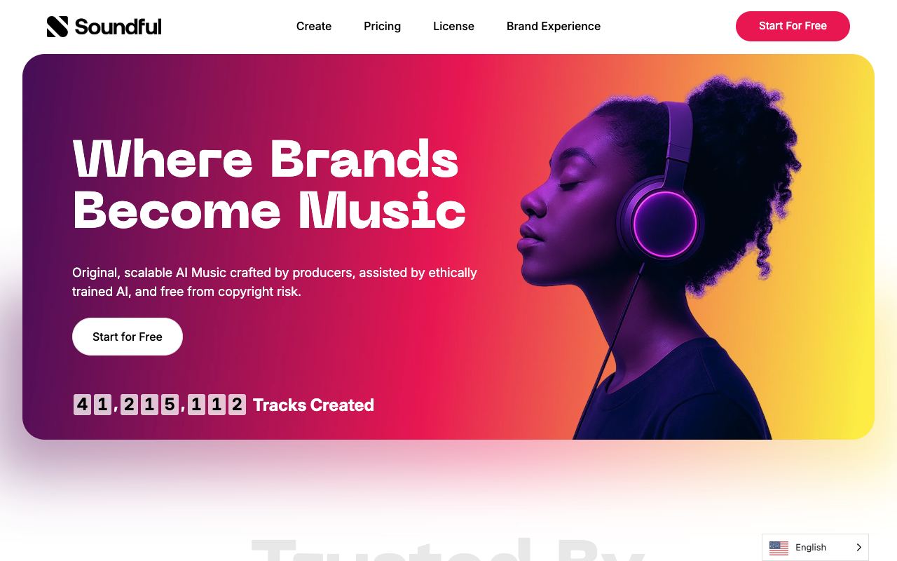 Soundful — website screenshot