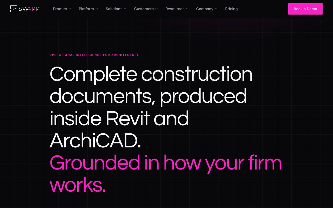 Swapp — website screenshot