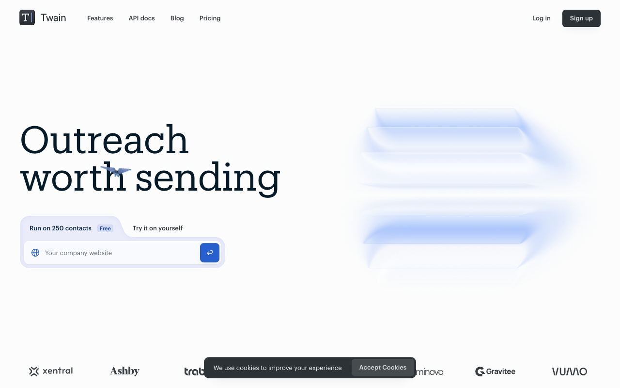 Twain — website screenshot