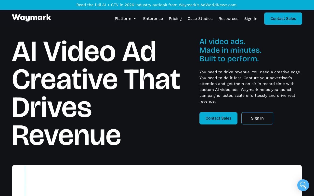 Waymark — website screenshot
