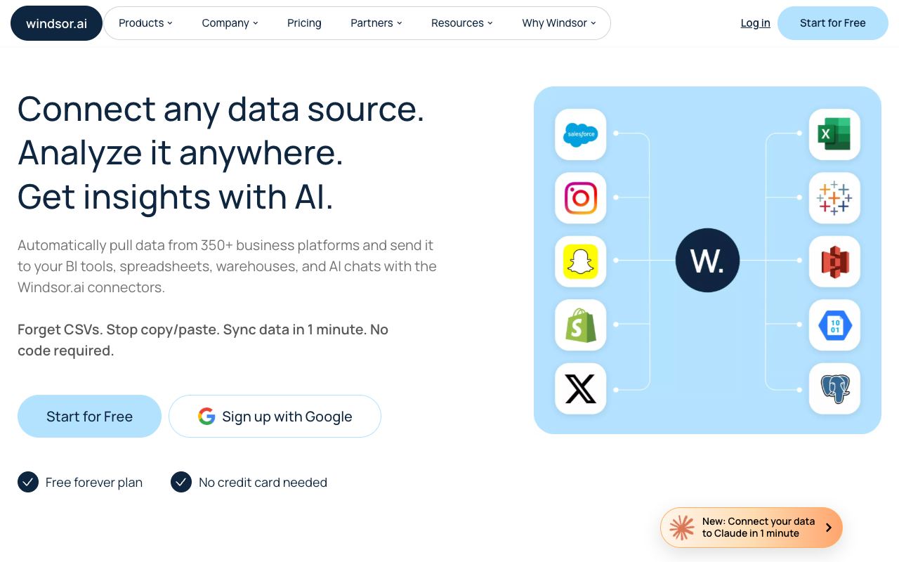 Windsor.ai — website screenshot
