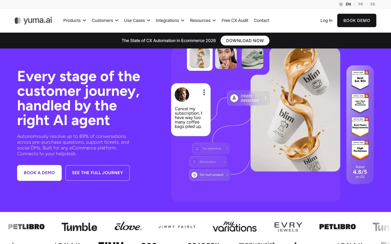 Yuma — website screenshot